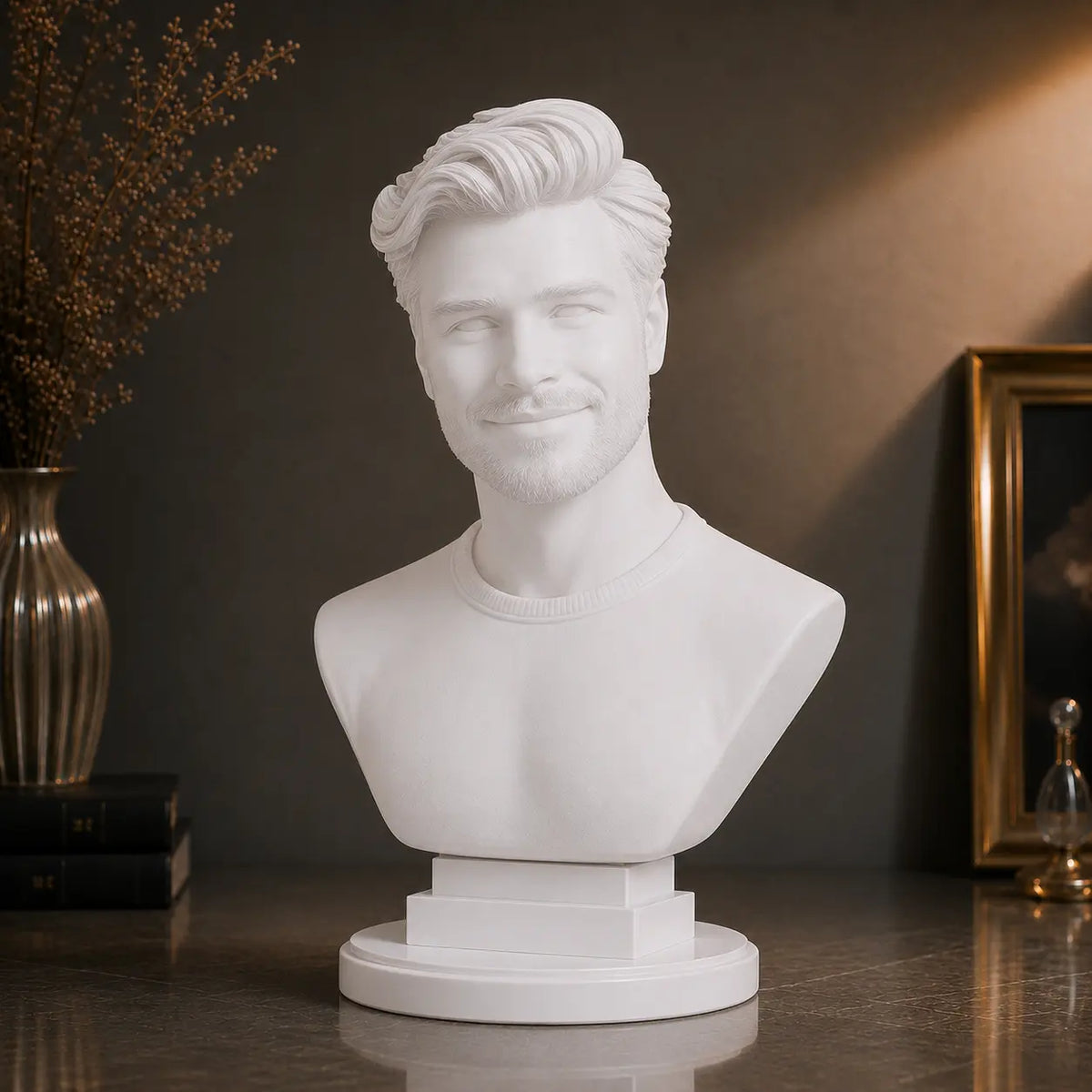 Figurka 3D mężczyzny ze zdjęcia – prezent dla chłopaka lub męża