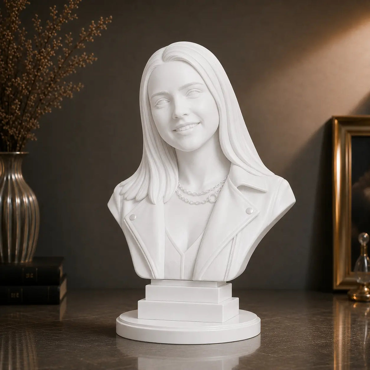 Figurka 3D kobiety ze zdjęcia – prezent dla żony, córki lub przyjaciółki Kobieta