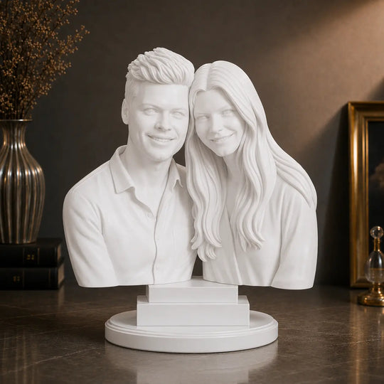 Wyjątkowy prezent dla pary – personalizowana figurka 3D Para
