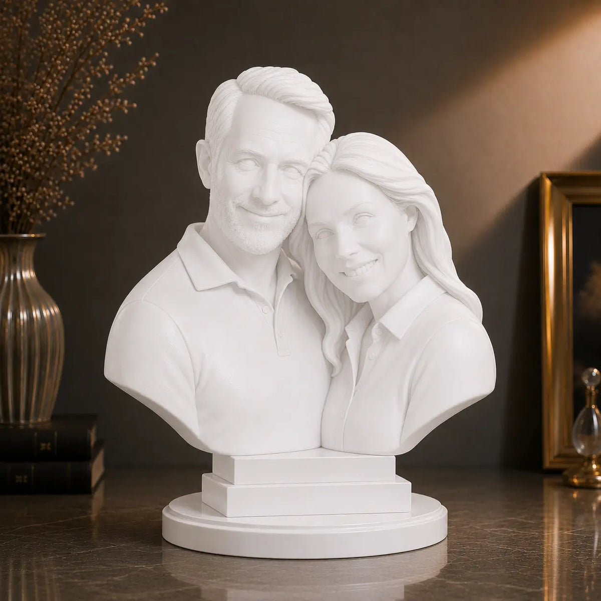 Figurka 3D rodziców ze zdjęcia – prezent na rocznicę lub urodziny