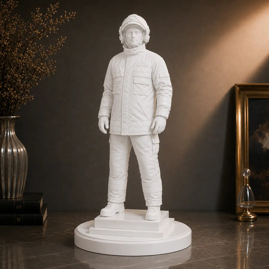 Prezent dla niego – personalizowana figurka 3D Strażak