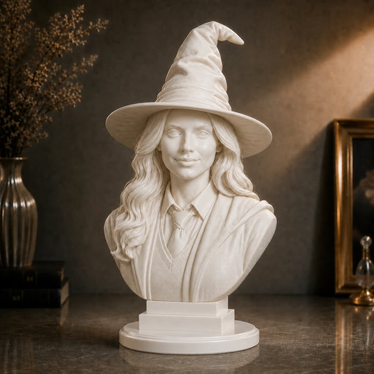 Oryginalny prezent dla niej – personalizowana figurka 3D Czarownica